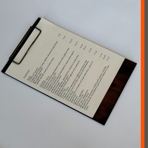 Vintage Clip Board A5 Jarrah MBAV