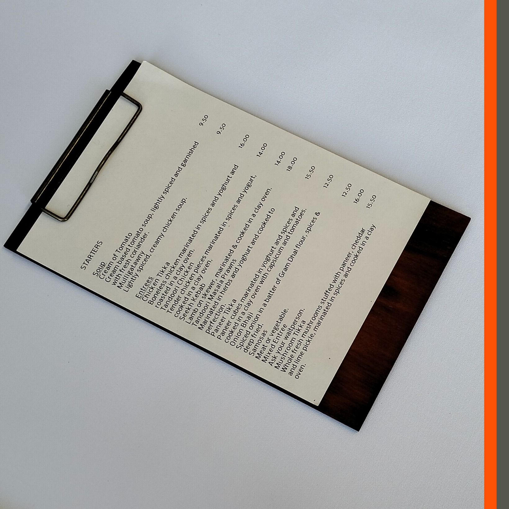 Vintage Clip Board A5 Jarrah MBAV