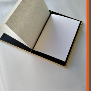 Rod Binding A5 Butter Buckram MBAL