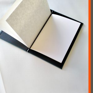 Rod Binding A5 Teal Buckram MBAM