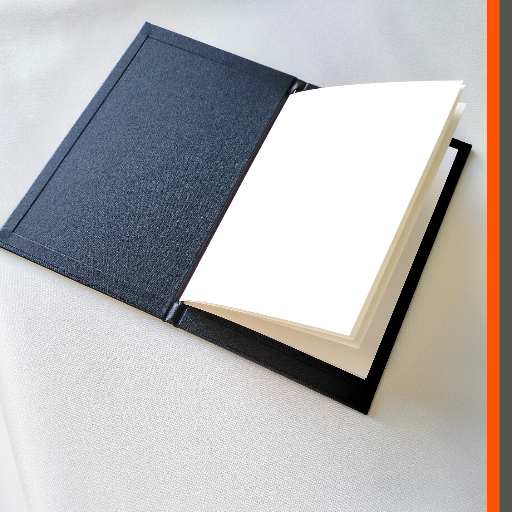 Rod Binding A5 Black Buckram MBAO - Image 3