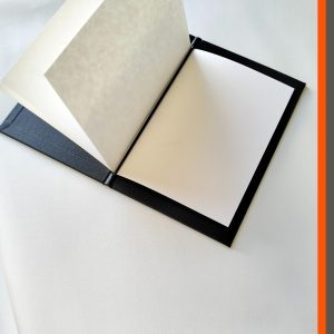 Rod Binding A5 Matt Black Buckram MBAP