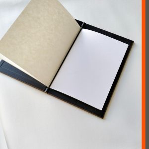 Rod Binding A5 Brown Buckram MBAQ