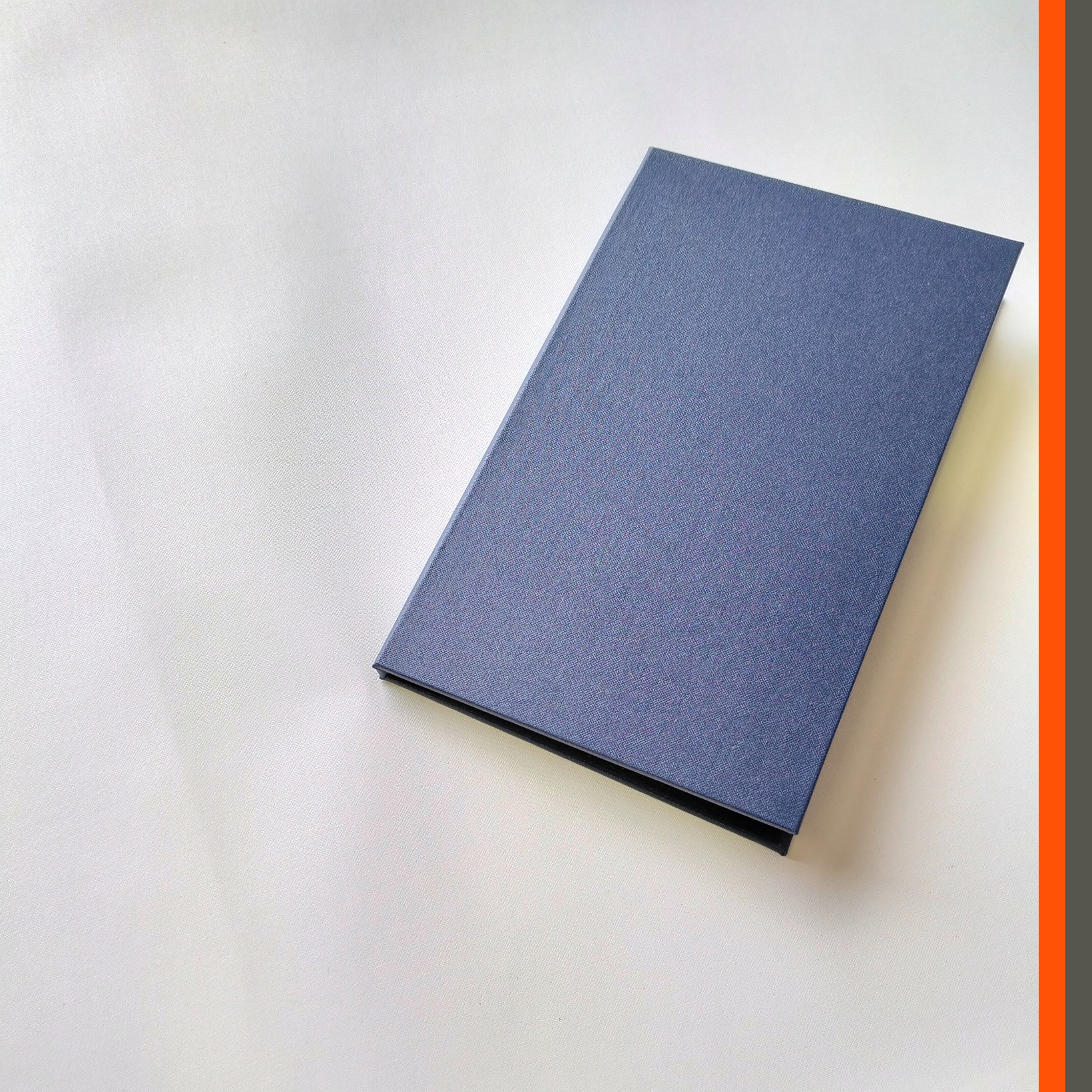 Rod Binding A5 Navy Blue Buckram MBAX - Image 5