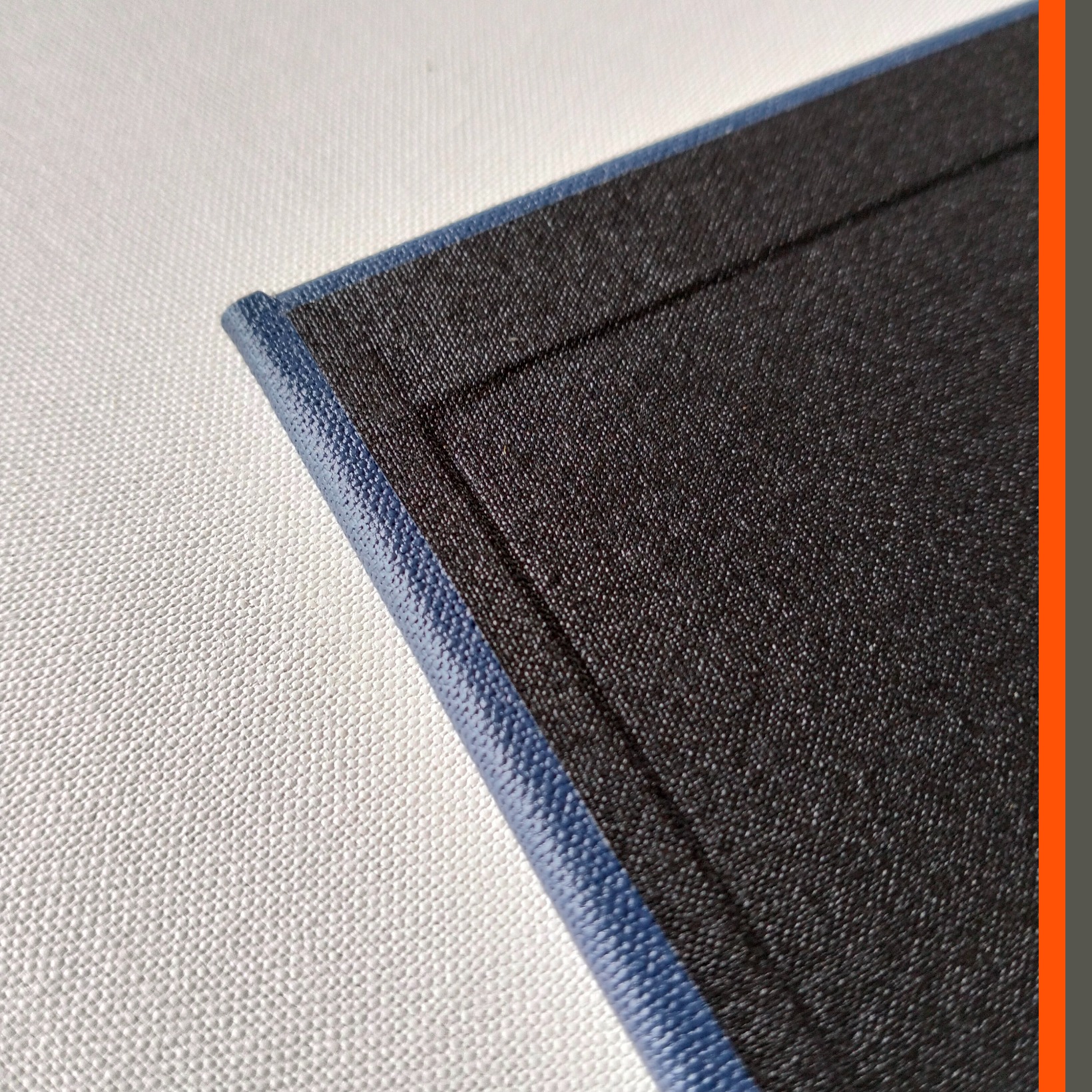 Rod Binding A5 Navy Blue Buckram MBAX - Image 4